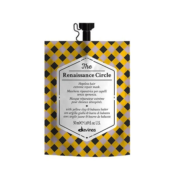 Davines The Renaissance Circle Onarıcı Saç Maskesi 50 Ml Kuru Ve Hasarlı Saçlar İçin Yoğun Besleyici Onarım Formülü by SaçBakım