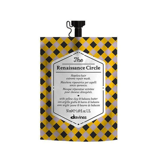 Davines The Renaissance Circle Onarıcı Saç Maskesi 50 Ml Kuru Ve Hasarlı Saçlar İçin Yoğun Besleyici Onarım Formülü by SaçBakım